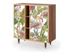 Aparador - 94х96х41 cm - BS5 - Sweet Flamingo, Nogal