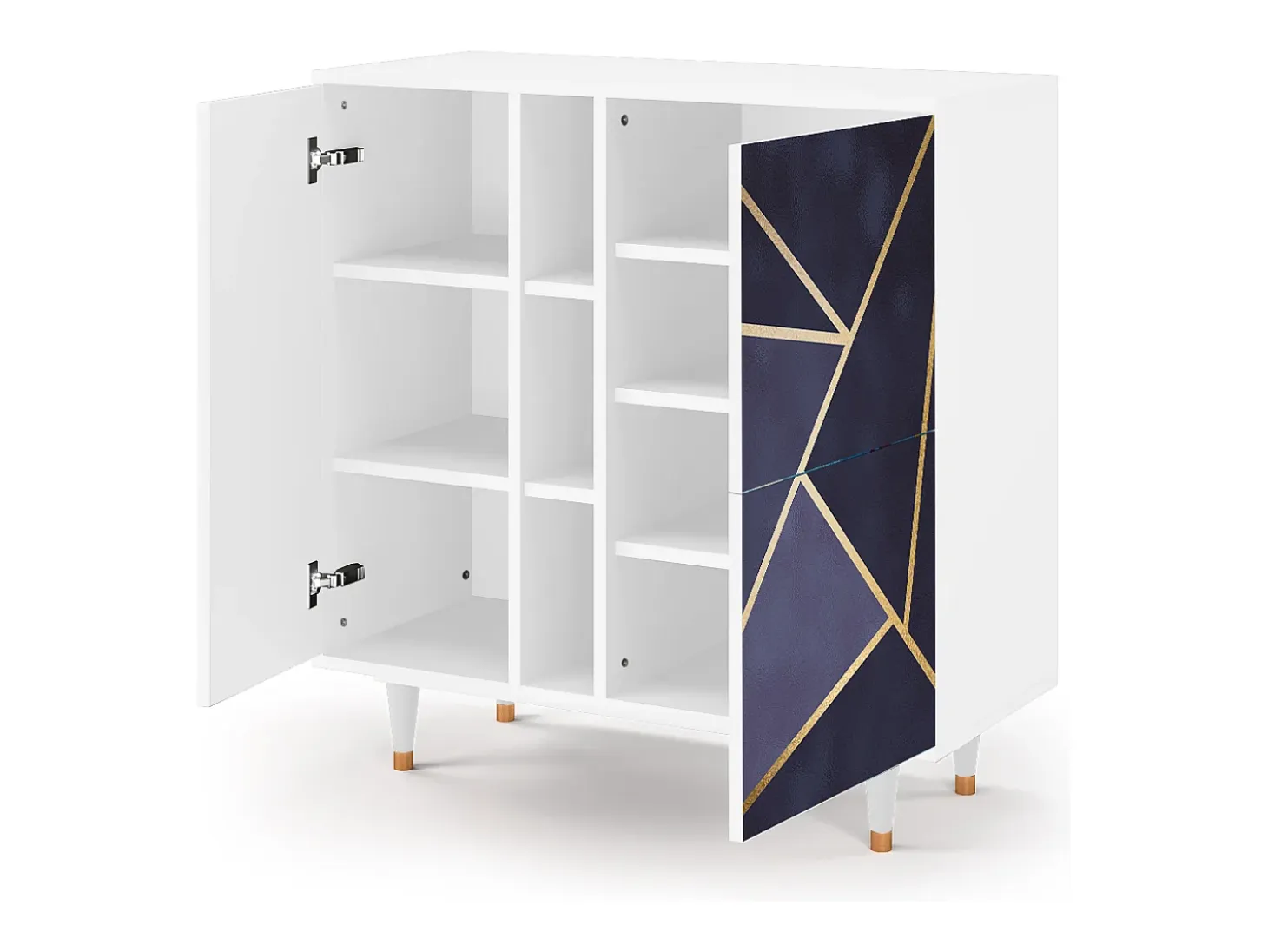 Aparador - 94х96х41 cm - BS5 - The Amethyst, Blanco