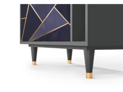Aparador - 96х110х41 cm - BS6 - The Amethyst, Antracita