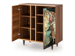 Aparador - 94х96х41 cm - BS5 - The Birth of Venus, Nogal