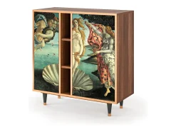 Aparador - 94х96х41 cm - BS5 - The Birth of Venus, Nogal