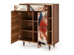 Aparador - 96х110х41 cm - BS6 - The City Rises, Nogal