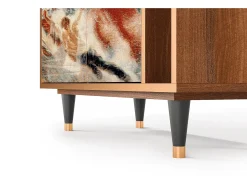 Aparador - 96х110х41 cm - BS6 - The City Rises, Nogal