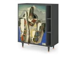 Aparador - 96х110х41 cm - BS6 - The Cubist Paintings , Antracita