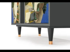 Aparador - 94х96х41 cm - BS5 - The Cubist Paintings , Antracita
