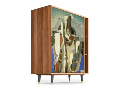 Aparador - 96х110х41 cm - BS6 - The Cubist Paintings , Nogal