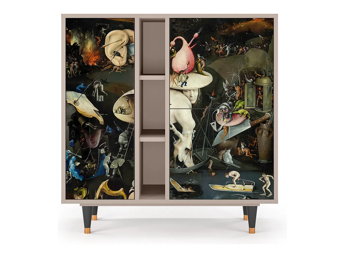 Aparador - 94х96х41 cm - BS5 - The Garden 2, Latte