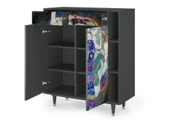 Aparador - 96х110х41 cm - BS6 - The Maiden by Klimt, Antracita