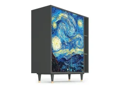 Aparador - 96х110х41 cm - BS6 - The Starry Night , Antracita