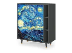 Aparador - 96х110х41 cm - BS6 - The Starry Night , Antracita