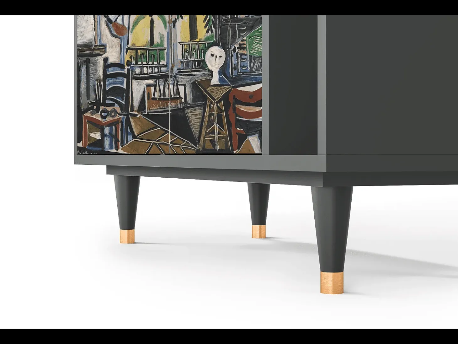 Aparador - 96х110х41 cm - BS6 - The Studio , Antracita