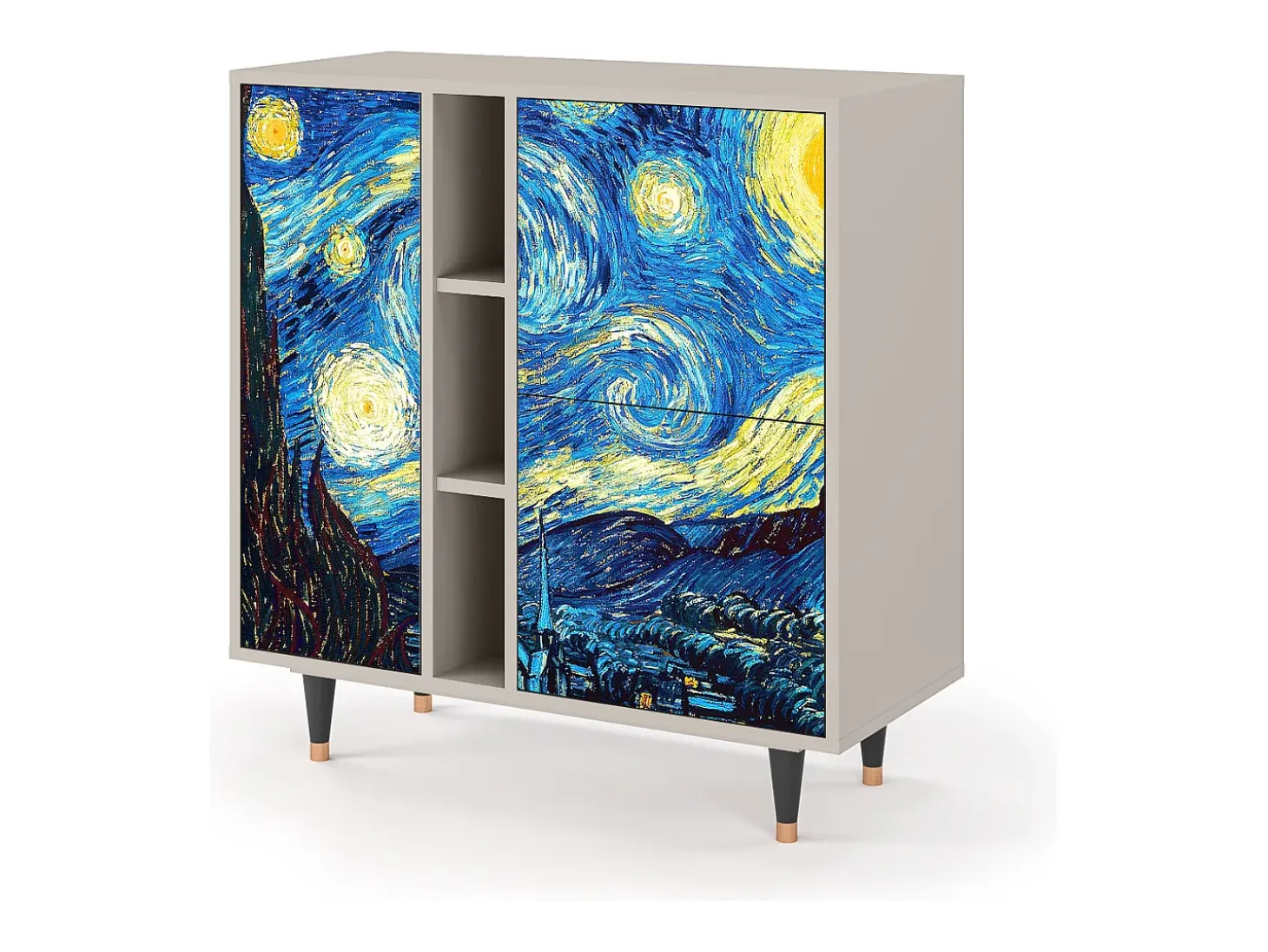 Aparador - 94х96х41 cm - BS5 - The Starry Night , Arena