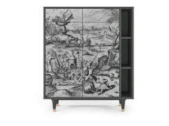 Aparador - 96х110х41 cm - BS6 - The Temptation, Antracita
