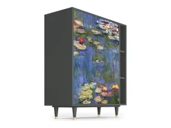 Aparador - 96х110х41 cm - BS6 - The water lily pond , Antracita