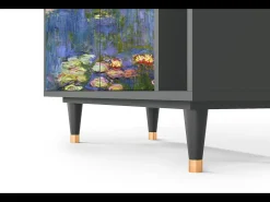Aparador - 96х110х41 cm - BS6 - The water lily pond , Antracita