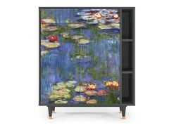 Aparador - 96х110х41 cm - BS6 - The water lily pond , Antracita
