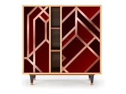 Aparador - 94х96х41 cm - BS5 - Velvet 1920's, Nogal