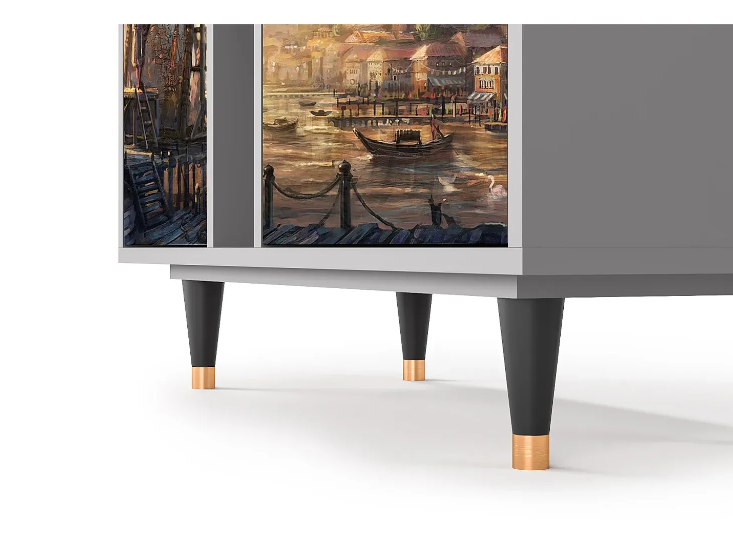 Aparador - 94х96х41 cm - BS5 - Venice, Gris