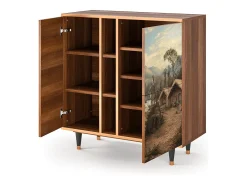 Aparador - 94х96х41 cm - BS5 - View Across the Plains , Nogal