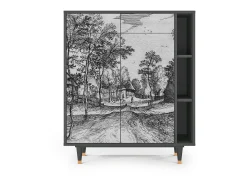 Aparador - 96х110х41 cm - BS6 - Village Road, Antracita