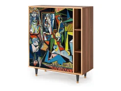 Aparador - 96х110х41 cm - BS6 - Women of Algiers, Nogal