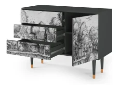 Aparador - 115х84х41 cm - S3 - A Pond, Antracita