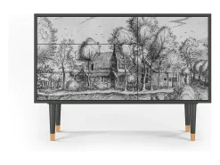 Aparador - 115х84х41 cm - S3 - A Pond, Antracita
