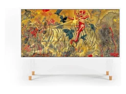 Aparador - 115х84х41 cm - S3 - Blood by James Jean, Blanco