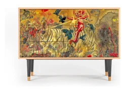 Aparador - 115х84х41 cm - S3 - Blood by James Jean, Nogal
