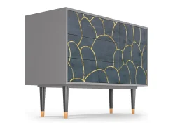 Aparador - 115х84х41 cm - S3 - Blue Lagoon, Gris