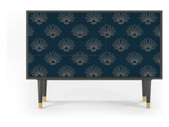 Aparador - 115х84х41 cm - S3 - Blue Lotus, Antracita