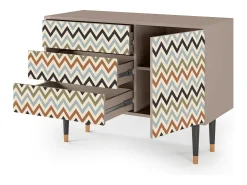 Aparador - 115х84х41 cm - S3 - Bright Ripple, Latte