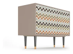Aparador - 115х84х41 cm - S3 - Bright Ripple, Latte