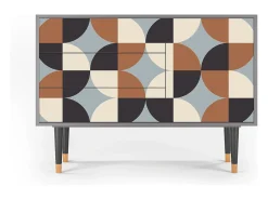 Aparador - 115х84х41 cm - S3 - Brown Sensation, Gris