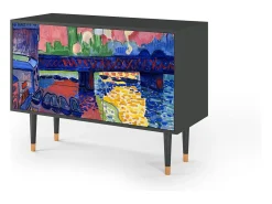 Aparador - 115х84х41 cm - S3 - Charing Cross Bridge, Antracita