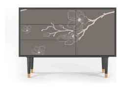 Aparador - 115х84х41 cm - S3 - Cherry Blossom, Antracita