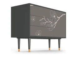 Aparador - 115х84х41 cm - S3 - Cherry Blossom, Antracita