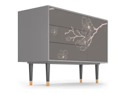 Aparador - 115х84х41 cm - S3 - Cherry Blossom, Gris