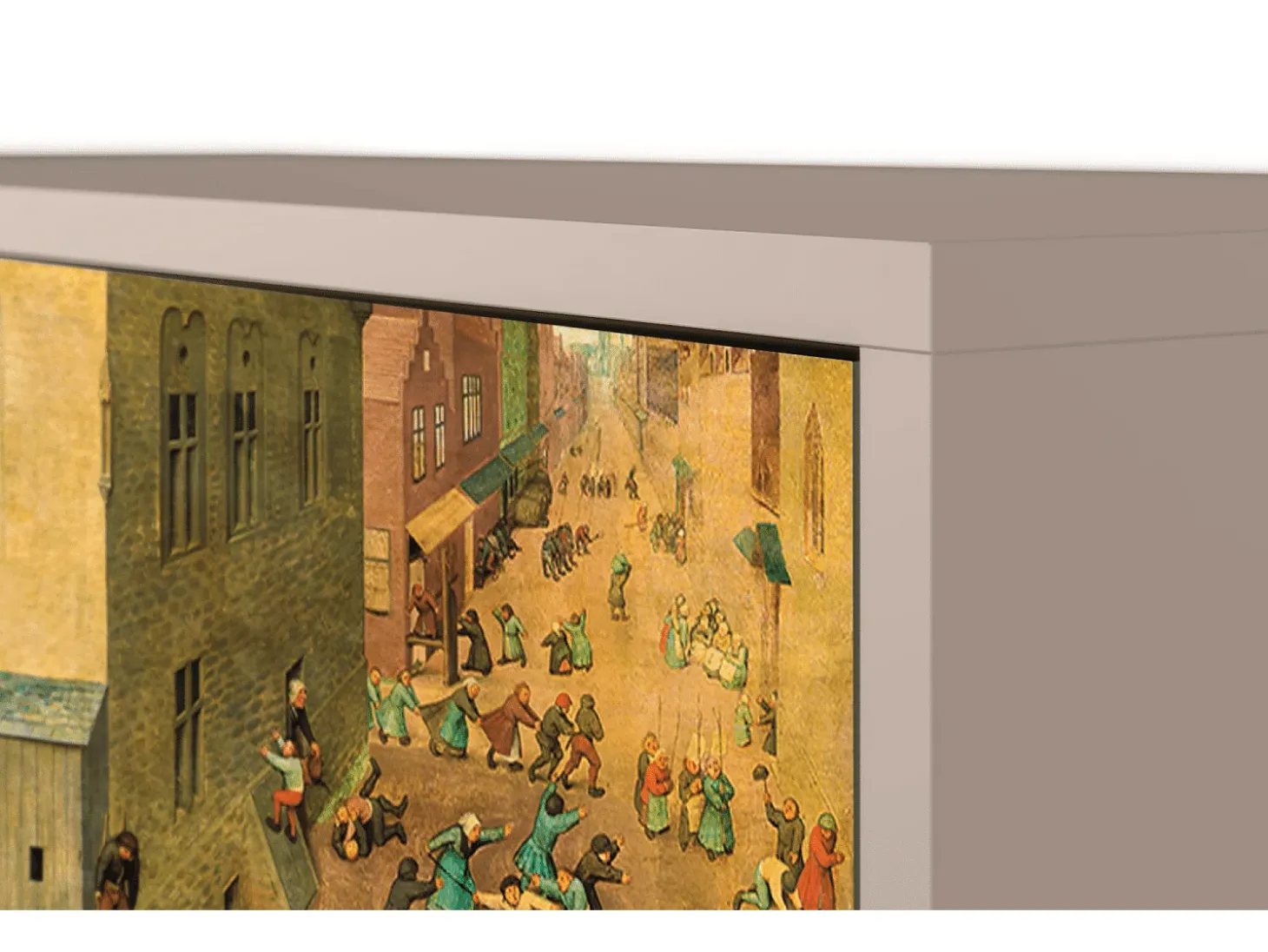 Aparador - 115х84х41 cm - S3 - Children Games, Latte