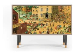 Aparador - 115х84х41 cm - S3 - Children Games, Latte