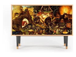 Aparador - 115х84х41 cm - S3 - Christ in Limbo, Nogal
