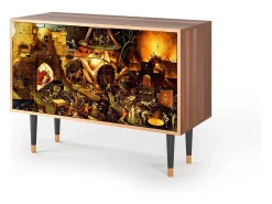 Aparador - 115х84х41 cm - S3 - Christ in Limbo, Nogal