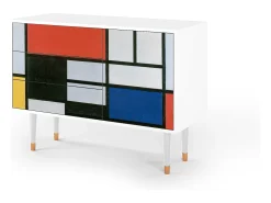 Aparador - 115х84х41 cm - S3 - Composition, Blanco