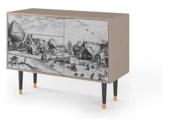 Aparador - 115х84х41 cm - S3 - Country Village, Latte