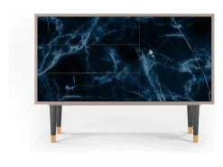 Aparador - 115х84х41 cm - S3 - Deep Ocean, Latte