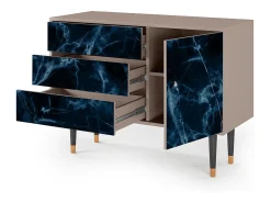 Aparador - 115х84х41 cm - S3 - Deep Ocean, Latte