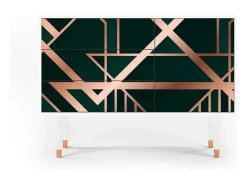 Aparador - 115х84х41 cm - S3 - Emerald Gatsby, Blanco