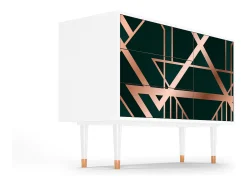 Aparador - 115х84х41 cm - S3 - Emerald Gatsby, Blanco