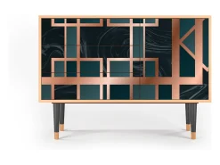 Aparador - 115х84х41 cm - S3 - Emerald Metro, Nogal