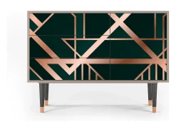 Aparador - 115х84х41 cm - S3 - Emerald Gatsby, Latte